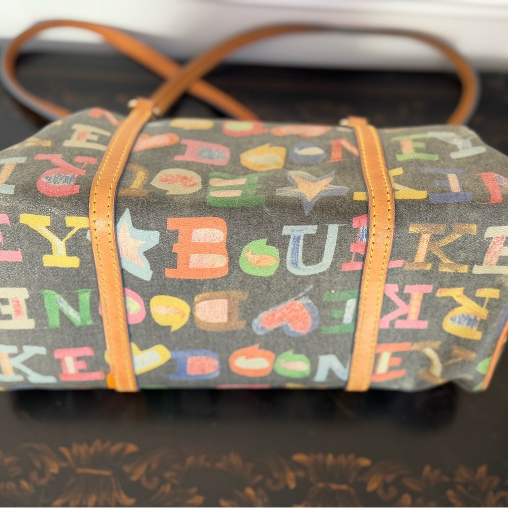 Vintage 90s Dooney & Bourke Signature Satchel - Picture 10 of 16